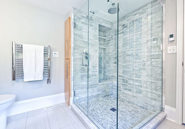 Frameless Shower Cubicle